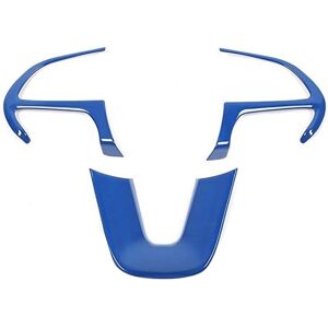 Tlily - Steering Wheel Trim for Dodge- Challenger Charger 2015-2022 Durango 2014-2019, for -Jeep Grand Cherokee, abs Blue