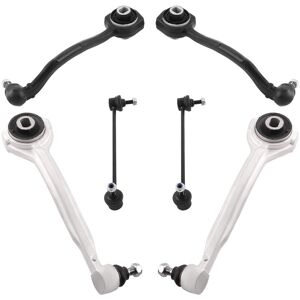 Maxpeedingrods - Suspension Front Upper & Lower Wishbone Arms Links Set For Mercedes-Benz C-Class