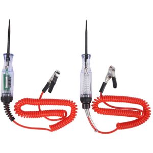 TLILY Test Light 2PCS, 6V-24V DC Car Circuit Tester and Digital LCD Electric Auto Voltage Continuity