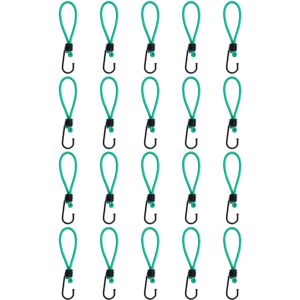 Bungee Cords with Hooks 20 pcs 15 cm Vidaxl