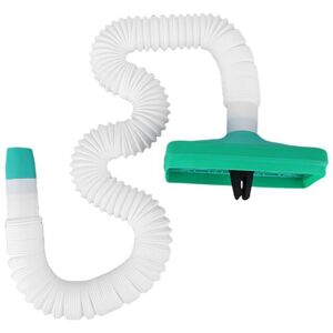 Tlily - Universal Car Air Conditioning Vent Extension Hose Telescopic Auto Conditioner a/c Outlet Hose,White & Green