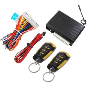 TLILY Universal Car Anti-Theft Device Central Lock Keyless Entry Kit Remote Control Alarm System