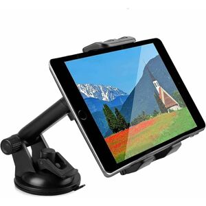 ORMROMRA Universal Car Tablet Holder for Dashboard Windshield, 360° Swivel Car Phone Holder with Suction Cup