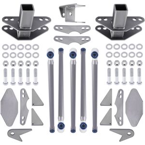 Maxpeedingrods - Universal Weld-On Parallel 4 Link Suspension Kit for Rod Rat Truck Car Air Ride