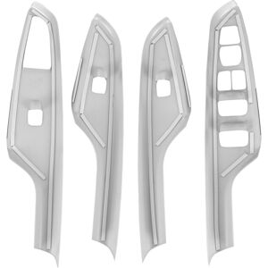 Tlily - Window Switch Cover Door Handle Armrest Window Lift Cover Trims for Hyundai Encino Kauai Kona 17-20 suv