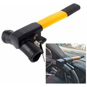 ZVD- Car Anti-theft Rod Key Lock Steering Wheel Lock Universal Car Security Anti-theft Steering Wheel Bar Retractable T-Lock