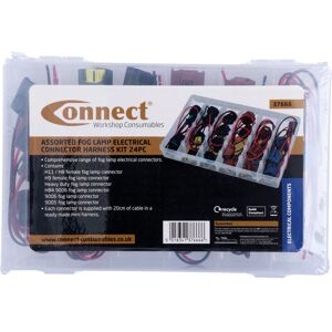 Connect - Assorted Fog Lamp Harness or Kit 24pc 37666 Connect - Assorted Fog Lamp Harness or Kit 24pc 37666