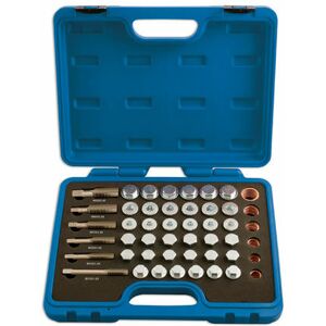 Laser - Tools Oil Drain Plug Repair Kit 114pc 5124 Laser - Tools Oil Drain Plug Repair Kit 114pc 5124
