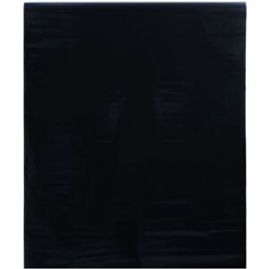 Window Film Privacy Window Sticker Glass Film Static Frosted Black PVC vidaXL Window Film Privacy Window Sticker Glass Film Static Frosted Black PVC vidaXL