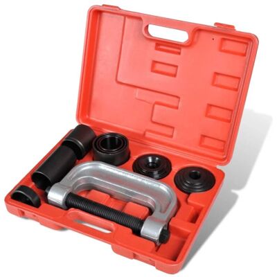 vidaXL 4-in-1 Ball Joint U Joint C Frame Press Service Kit - Automotive Tool vidaXL 4-in-1 Ball Joint U Joint C Frame Press Service Kit - Automotive Tool