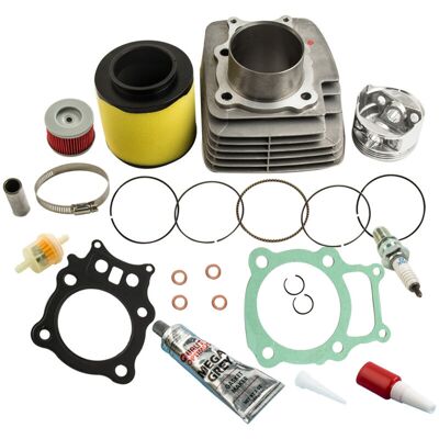 MAXPEEDINGRODS Cylinder Piston Gasket Top End Rebuild Kit Set Fit Honda Rancher Trx350 00-06 MAXPEEDINGRODS Cylinder Piston Gasket Top End Rebuild Kit Set Fit Honda Rancher Trx350 00-06