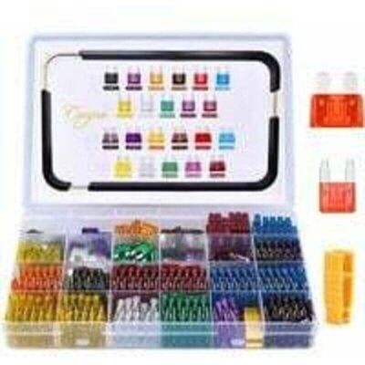 OEM 150pcs Mini Car Fuses + 150pcs Medium Car Fuses - 11 Car Fuse Specifications: 2a 3a 5a 7.5a 10a 15a 20a 25a 30a 35a 40a, With A Small Clip For Spare Fuses OEM 150pcs Mini Car Fuses + 150pcs Medium Car Fuses - 11 Car Fuse Specifications: 2a 3a 5a 7.5a 10a 15a 20a 25a 30a 35a 40a, With A Small Clip For Spare Fuses