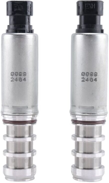 Tlily - 12655420 12655421 Intake & Exhaust vvt Control Valve Kit for gm Chevy Buick Camshaft Position Solenoid Valve Actuator