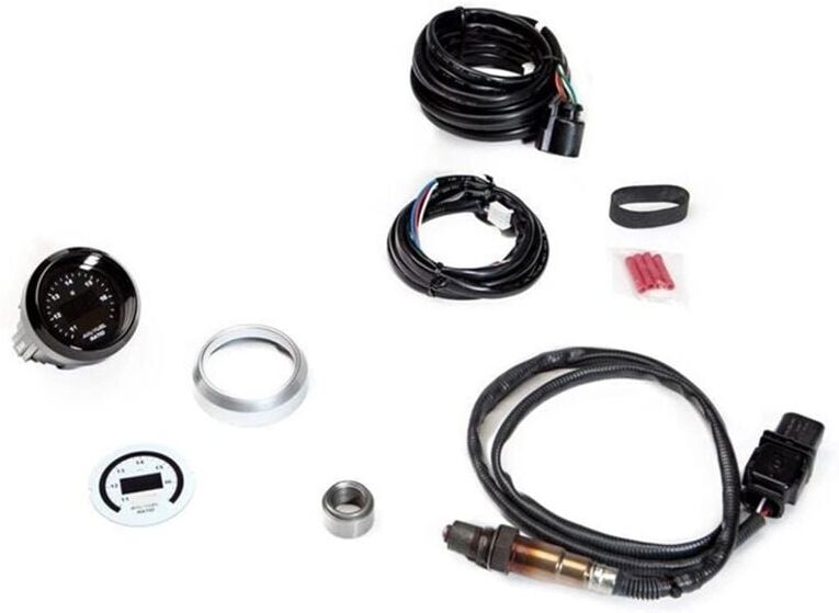 TLILY 1Set Racing Air Fuel Ratio Gauge 30-4110 AFR 52mm Wideband O2 UEGO Controller with 4.9 LSU Oxygen Sensor 0258017025