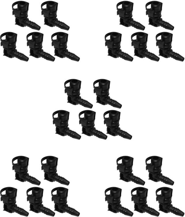 Tlily - 25Pcs Throttle Valve Thermostat Body Heater Pipe Hose Connector 55574685 55354565 for Chevrolet Cruze Sonic Opel Astra