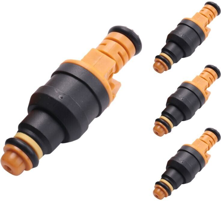 Tlily - 4PCS Car Fuel Injectors Set 0280150762 Fit for 405 505 240 244 245 740 780 940 1.9L 2.2L 2.3L