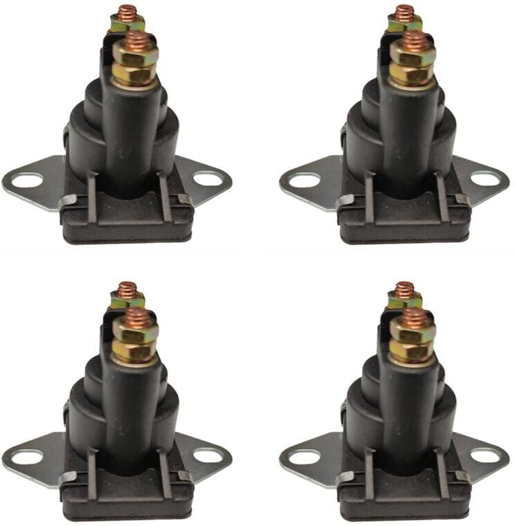 Tlily - 4X Marine Starter Tilt/Trim Relay Solenoid for Mercruiser & Mercury 89-96158T 89-846070 12V