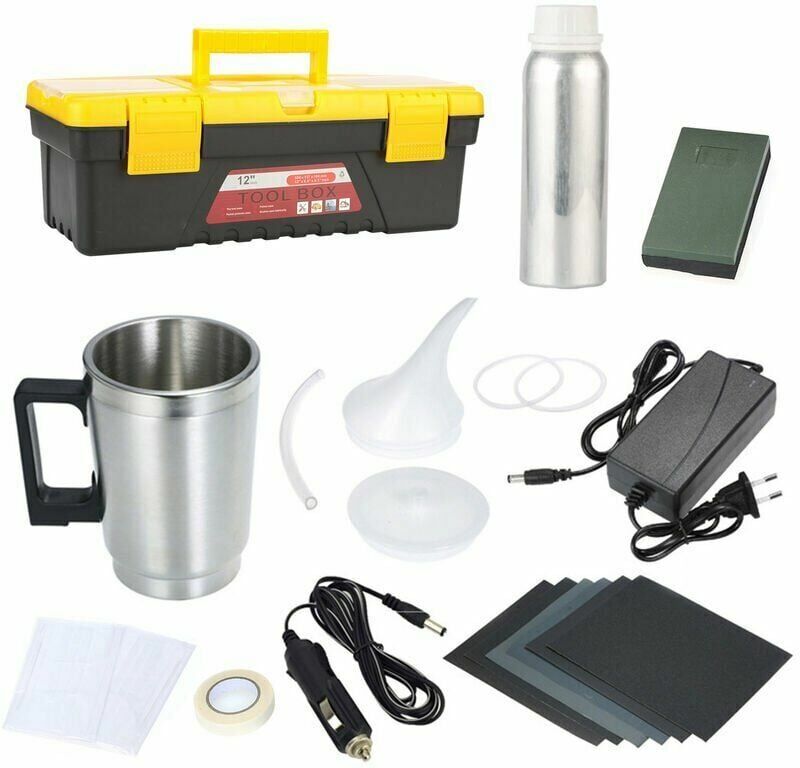 Soleil - Automotive Headlight Restoration Kits Car Headlight Polish Repair Tool Glass Scratch Repair Liquid Polymer Chemical Polishing