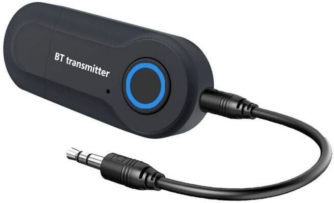 CYSLMUK Bluetooth 5.0 Audio Adapter Bluetooth Transmitter Receiver For Pc/Tv/Car 3.5Mm Aux Music Rx Sender Adapter