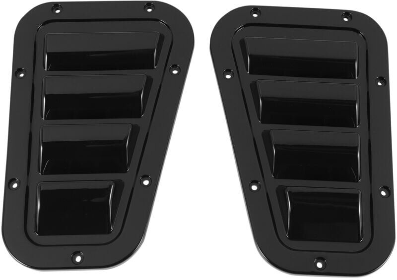 Tlily - Car Front Engine Hood Bonnet Side Trim Cover Air Outlet Flow Intake Scoop Vent Snow for 04-19