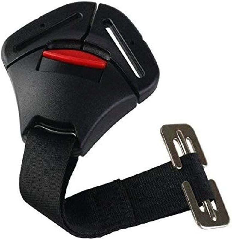 Ymyny - Car Seat Safety Buckle, Fixed Lock Buckle with Seat Belt Clip, Harness for Infants, Toddlers and Kids. mumu