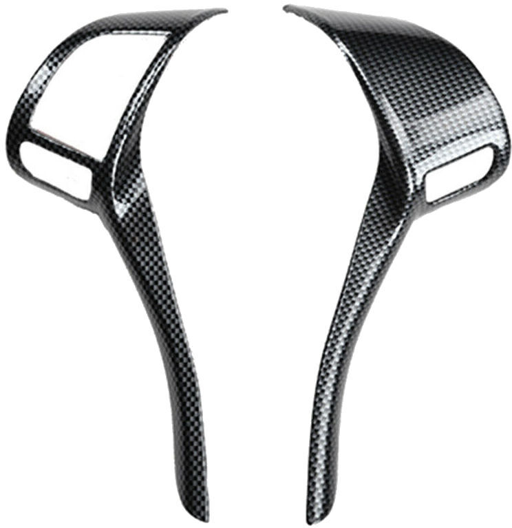 Tlily - Carbon Fiber Steering Wheel Switch Button Cover Cap Strip Trim For Nissan qashqai j11 X-Trail Teana Altima 2013-2018
