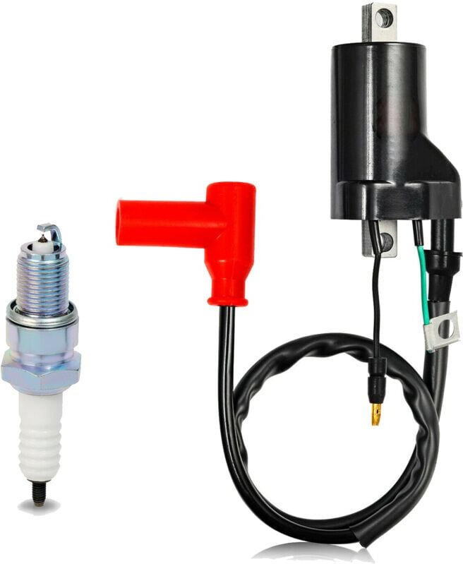 Tlily - Ignition Coil & Spark Plug for Honda CR80R CR85R rb 1987-2007 30500-GS2-005