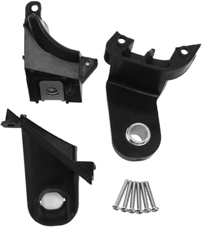 Tlily - Left Headlight Head Light Lamp Bracket Repair Kit 51816682 for Fiat 500 2007 2008 2009 2010 2011 2012 2013 2014 2015