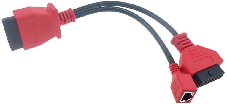 Tlily - OBD2 Cable Connector for Autel MaxiSYS Pro MS908P Scanner Adapter, Programming Cable for bmw, 16Pin obd ii Adapter