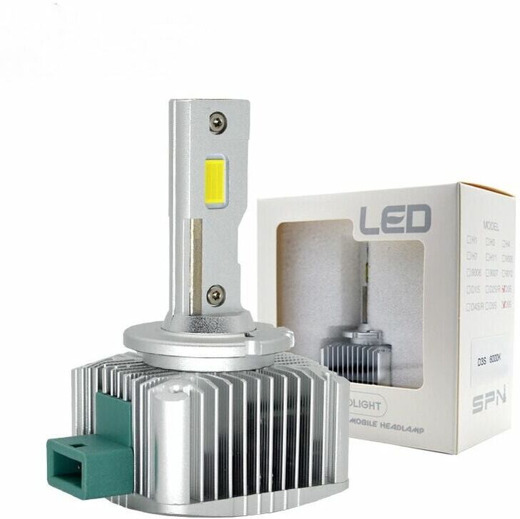 DEWDAT RD7 led Headlight Bulb 35000 lm D1S D1R D2S D2R D3S D3R D4S D8S D5S 35W/55W 6000k Car Hide Xenon Light Lamp Headlight Car Exterior Replacement Parts