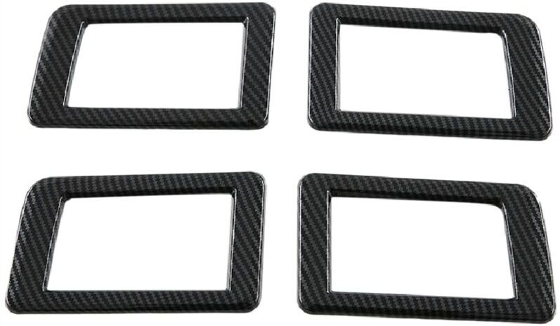 Tlily - Rear Upper Air Conditioning ac Outlet Vent Cover Trim for Toyota Land Cruiser 300 LC300 2022 2023 Interior Accessories