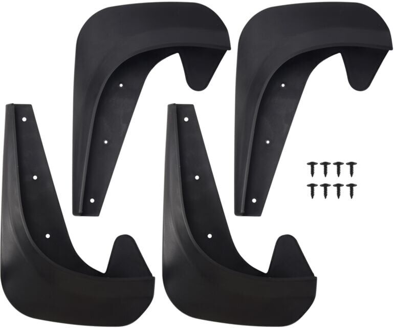 Tlily - Universal Mudflaps Mud Flaps Flap Splash Guards Mudguards Car Auto Van suv Trucks Sedan Wheel Fender Front Rear