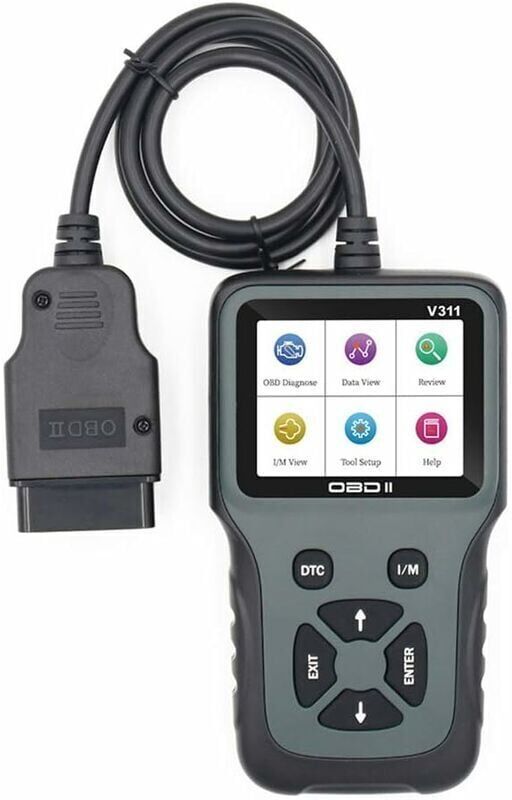 Alwaysh - Universal OBD2 Car Diagnostic Tool English Support obdii Car Engine Error Codes Reader and Remover