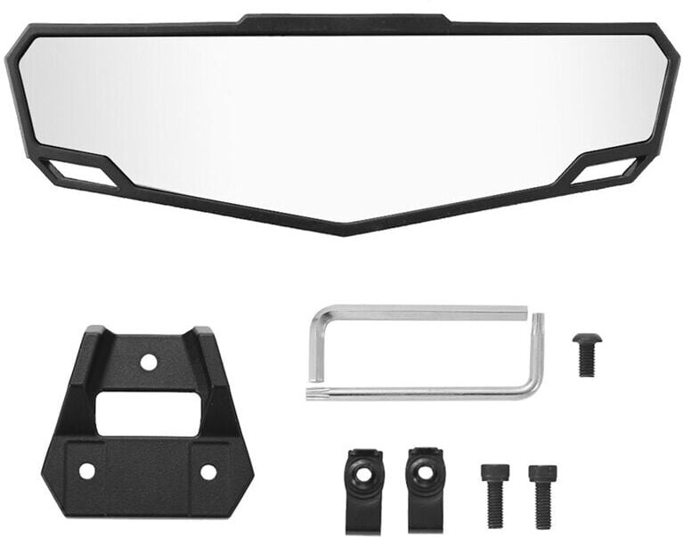 Tlily - utv Rear View Mirror, Center Convex Rearview Mirror 2883763 for Polaris rzr pro xp/xp 4 2020 2021 2022 2023 Accessories