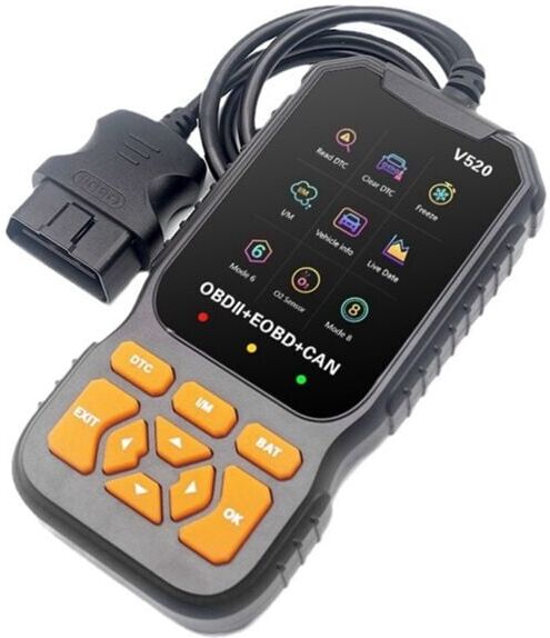 TLILY V520 OBD2 Scanner Professional Auto Engine System Automotive Lookup Code Reader Car Diagnostic Tool