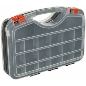 Loops - 420 x 300 x 95mm 42 Compartment Parts / Bit Storage Case - Components & Screws