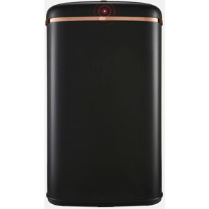 T838010BLK Cavaletto Square Sensor Bin, 58L, Black and Rose Gold - Tower