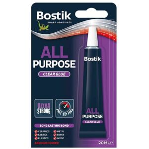 All Purpose Clr Glue 20ml Pk6 - BK00529 - Bostik