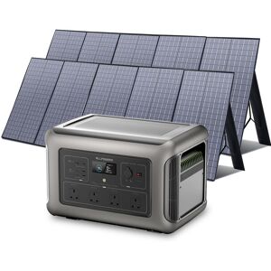 Home Battery Power Station LiFePO4 3168 Wh, Voice Control With 2Pcs 400W Solar Panel For Home Backup Outdoor Allpowers R3500