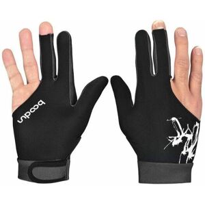 HOOPZI Billiard gloves, 3 fingers, left hand, lycra, billiard gloves, billiard instruments, billiard accessories, 2 pieces-L