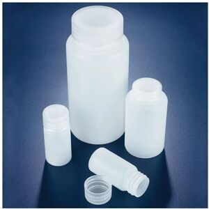 Azlon Bottle Round, HDPE, Wide Neck 60ML (Pk-10)