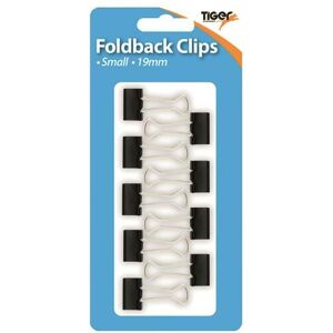 VOW Fold Back 19mm Clips Pk108 - TGR0040