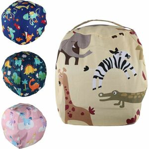 HOOPZI Kids Plush Storage Bag, Bean Bag Plush Storage, Kid Plush Bean Bag Beanbag Adults Teens, Pear Bean Bag with Zipper 丨 24Inch 丨 for Toy Clothing &