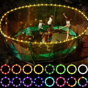 MUMU Led Trampoline Lights, Remote Control led Light for Trampoline Trampoline, 16 Color Changing Self, Waterproof, Super Bright for Outdoor Night Games,