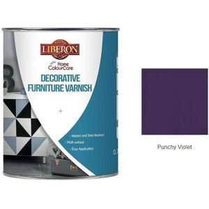 Decorative Furniture Varnish Paint - 750ml - Punchy Violet - Punchy Violet - Liberon