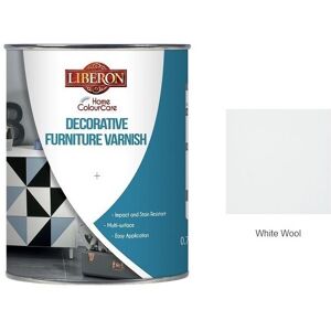 Liberon - Decorative Furniture Varnish Paint - 750ml - White Wool - White Wool