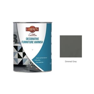 Liberon - Decorative Furniture Varnish Paint - 750ml - Dimmed Grey - Dimmed Grey