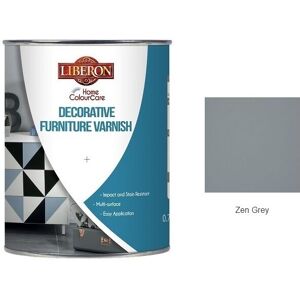 Liberon - Decorative Furniture Varnish Paint - 750ml - Zen Grey - Zen Grey