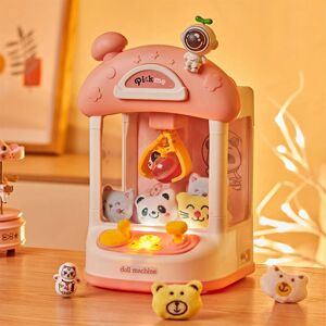 LIVINGANDHOME Small Household Grabbing Clip Doll Claw Machine