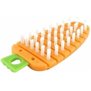 Lune - Moon-Concepts Cooking Fruit and Vegetable Brush Kitchen Scrubber for Vegetables Orange Quality Reliable Fashion